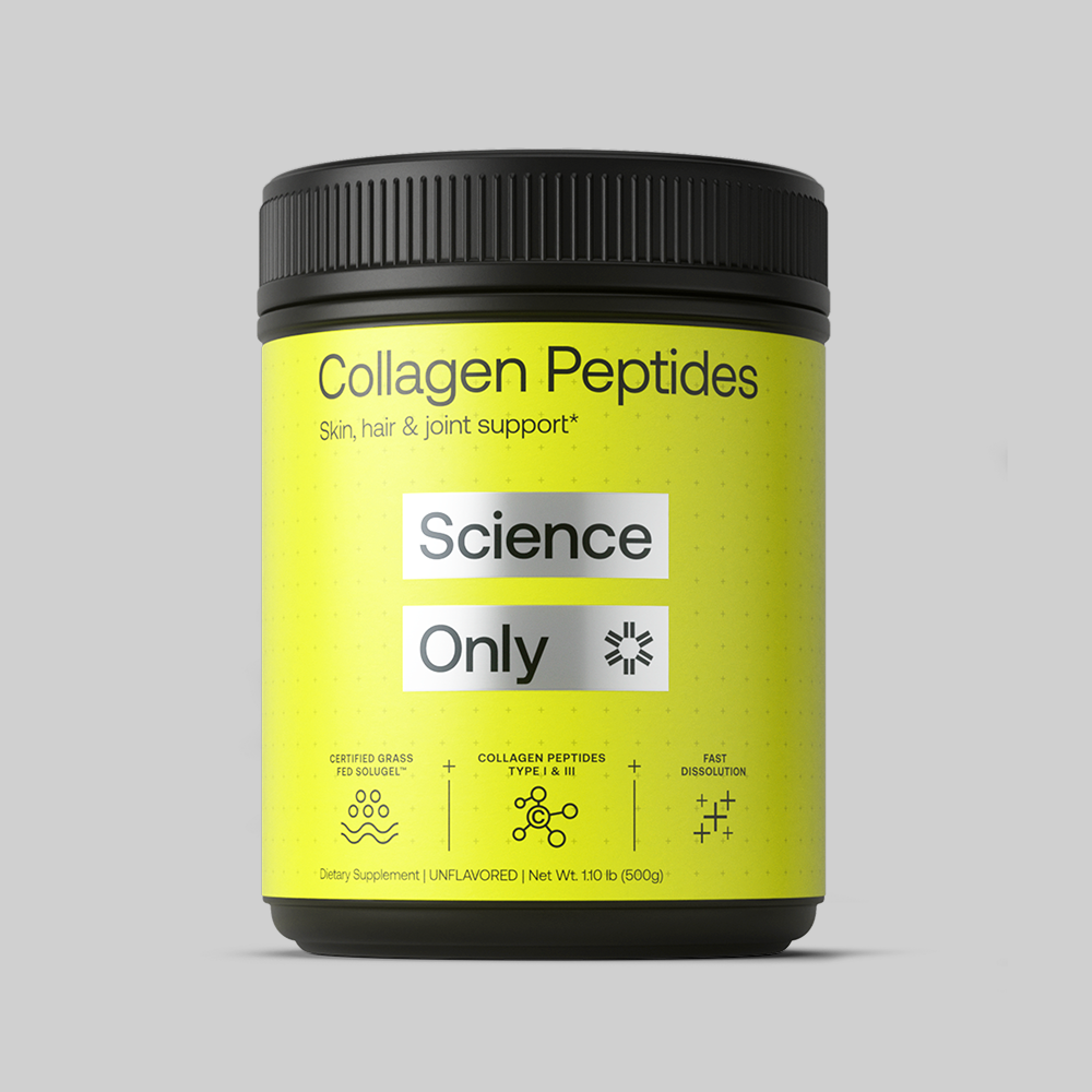 Science Only Collagen Peptides jar